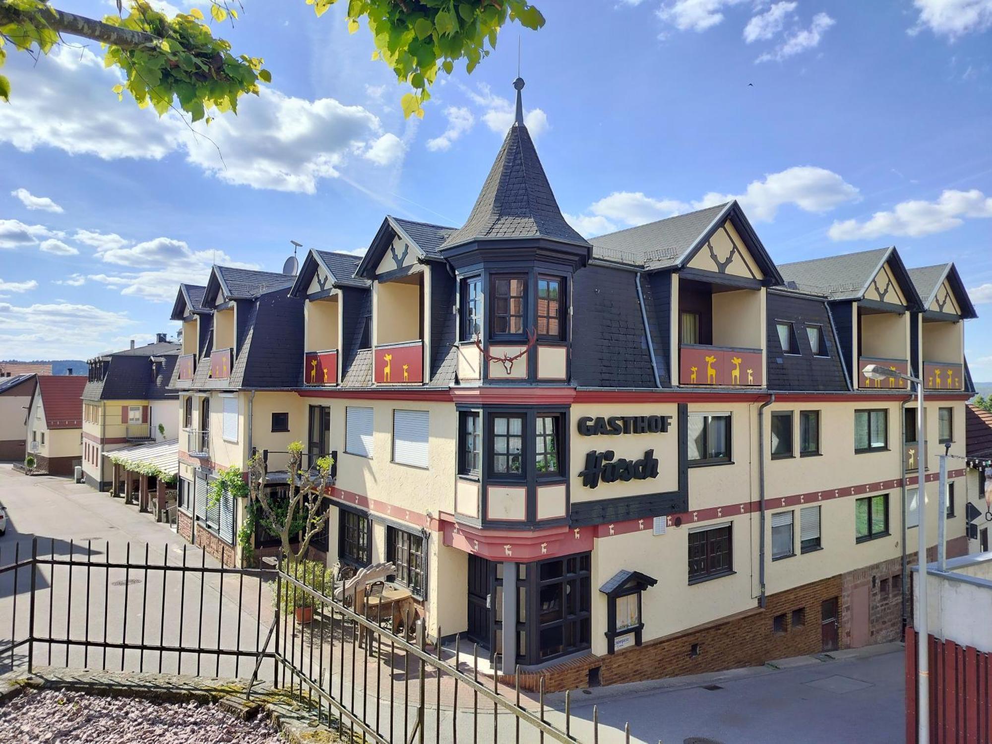 Hotel Hirsch Rothenberg Eksteriør billede