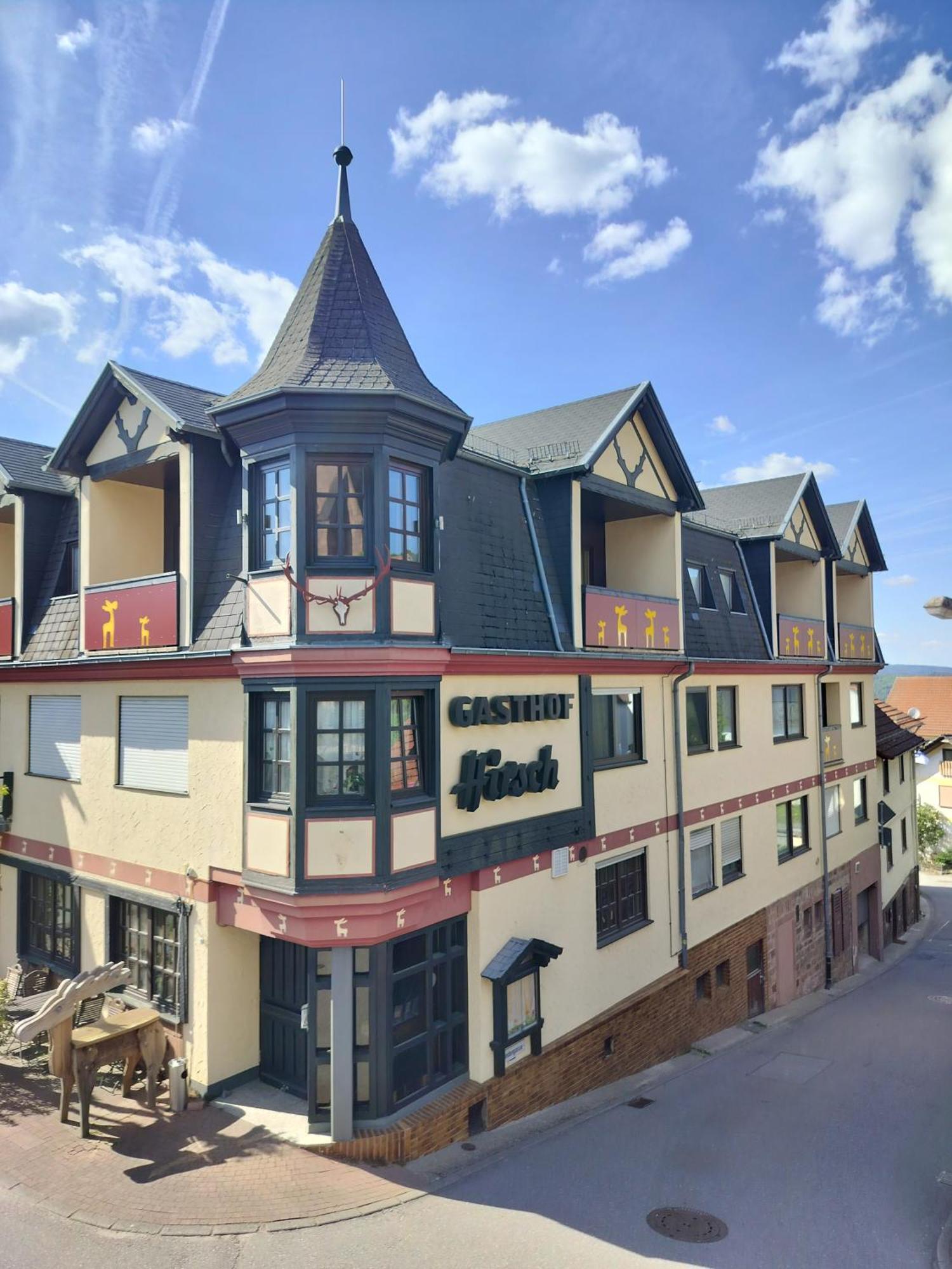 Hotel Hirsch Rothenberg Eksteriør billede